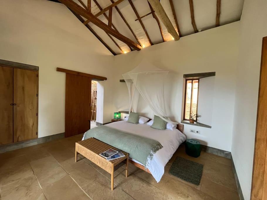 Deluxe Tweepersoonskamer met 1 of 2 Bedden en Uitzicht op de Bergen