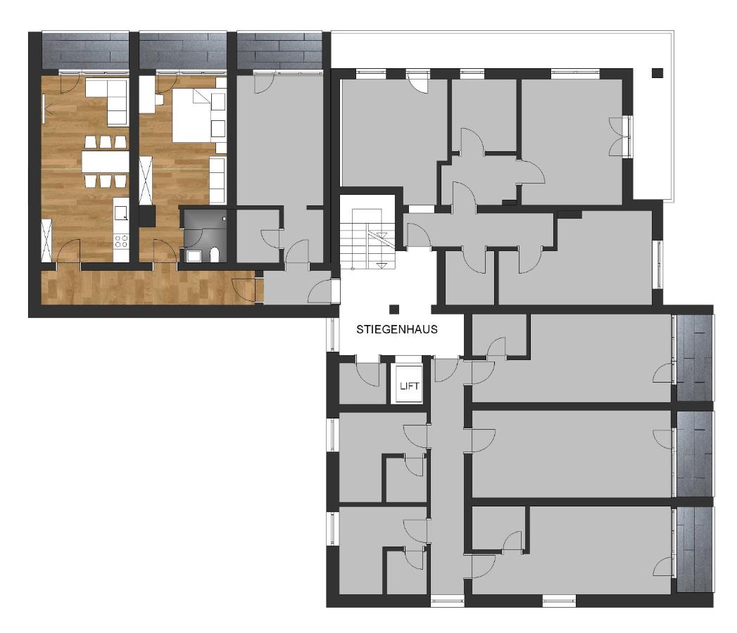 Appartamento con 1 Camera da Letto