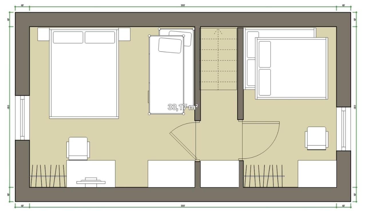 Chalet con 3 Camere da Letto