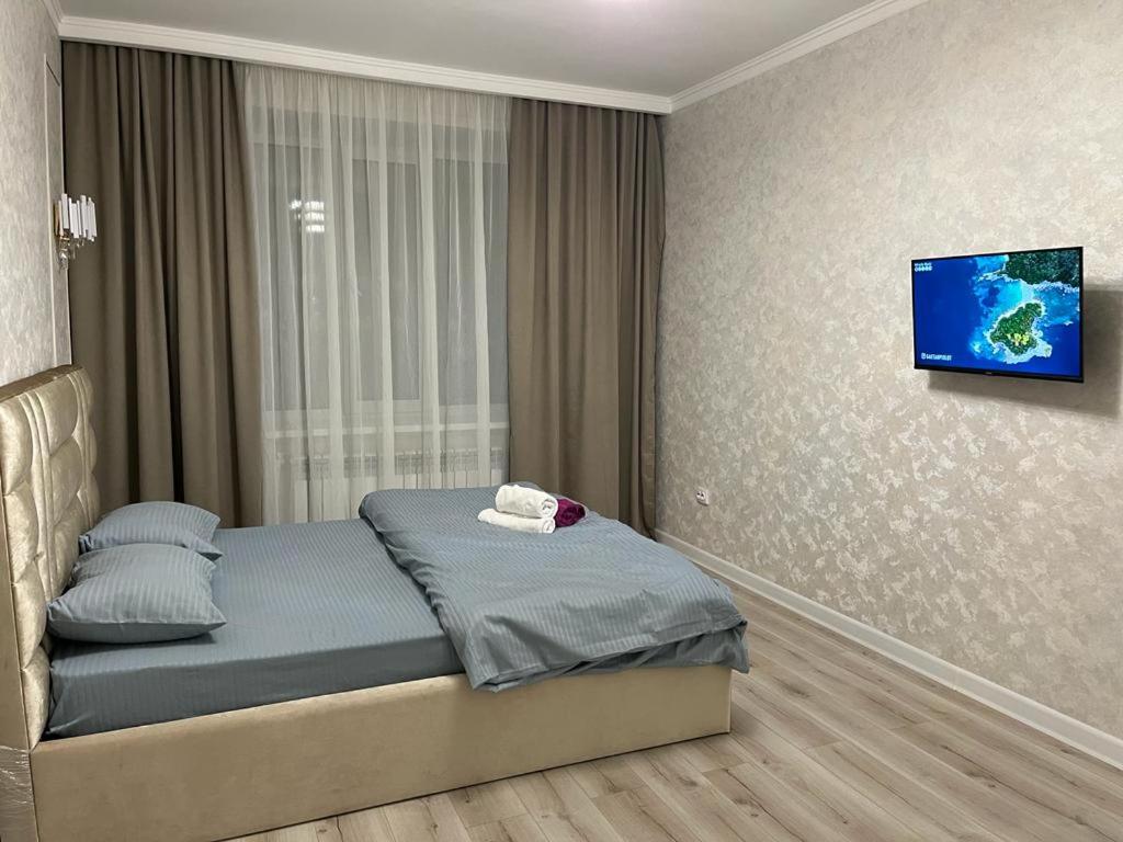 Новая 1 комн кв. на мкр.Береке (не далеко от Костанай Плазы) - B&B