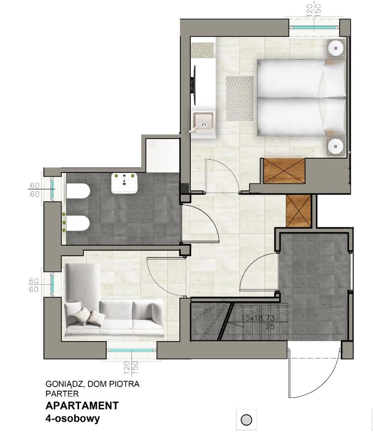 Standard Dreibettzimmer