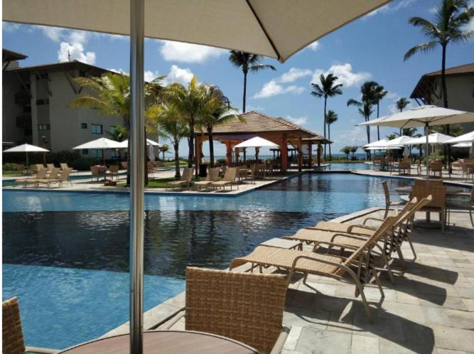 Polinésia Resort - Luxuoso Beira Mar Muro Alto - Porto de Galinhas - ANunes - Chambres d'hôtes Porto de Galinhas