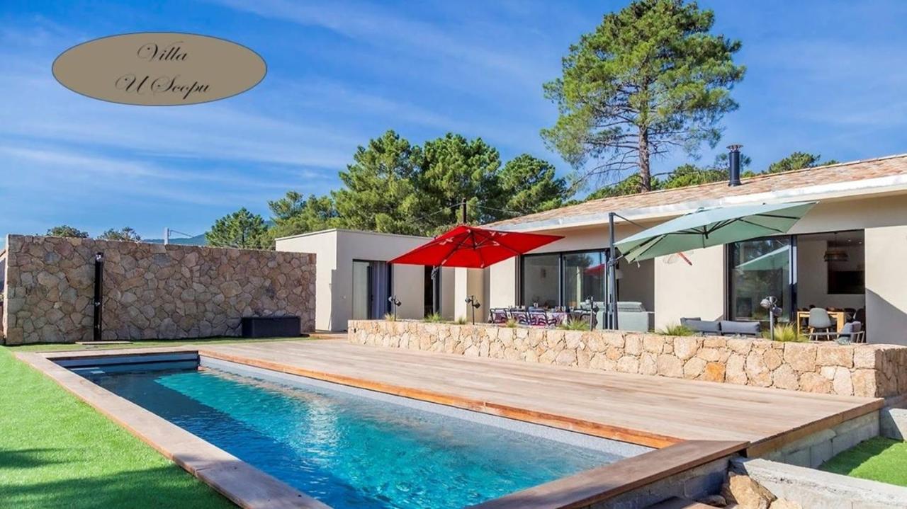 Villa U Scopu, 6 pers, piscine chauffée, 10 mn plage en voiture - Ferienwohnung Lecci