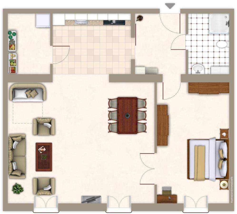Berringer, Seestern, direkt an der Promenade - B&B