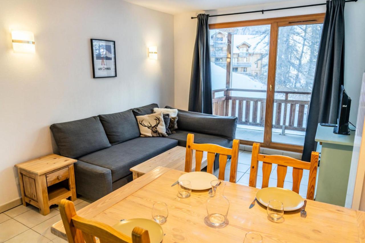 Résidence Le Balcon Des Airelles - Appartement calme au coeur des Orres 1800 MAE-6494 - B&B Les Orres