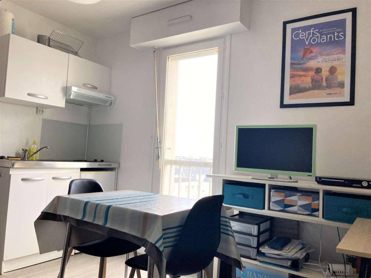 Studio cosy 15m² à 5min de la plage – Tout équipé, sécurisé, proche commerces, nettoyage inclus - FR-1-646-12 - Ferienwohnung