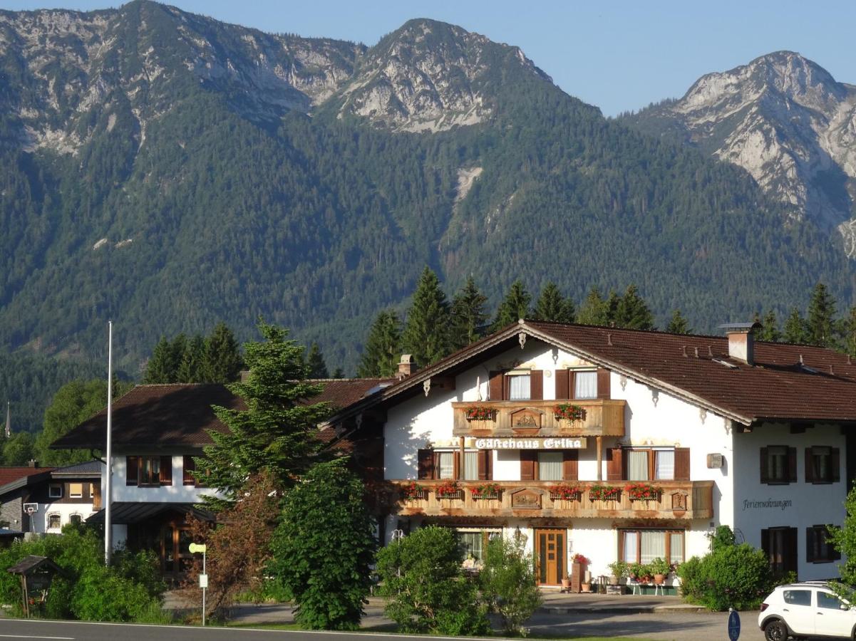 B&B Inzell - Gästehaus Erika - Chiemgau Karte - Bed and Breakfast Inzell