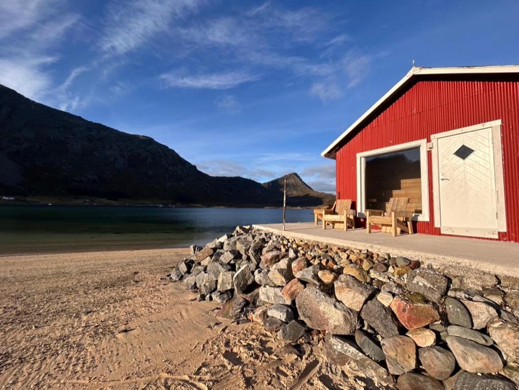 B&B Ramberg - Casa Lofoten Ramberg Beach Sauna Surfing Reine - Bed and Breakfast Ramberg