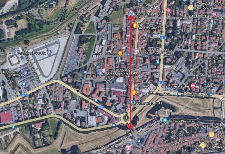 La Casa del Bottaio, Charming flat just 500 m from Lucca s Centre - B&B Lucca