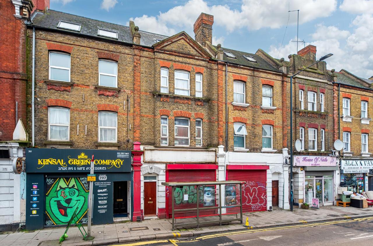 Chic Studio Apartment, Bus 18 to Euston in 30 min. - B&B London