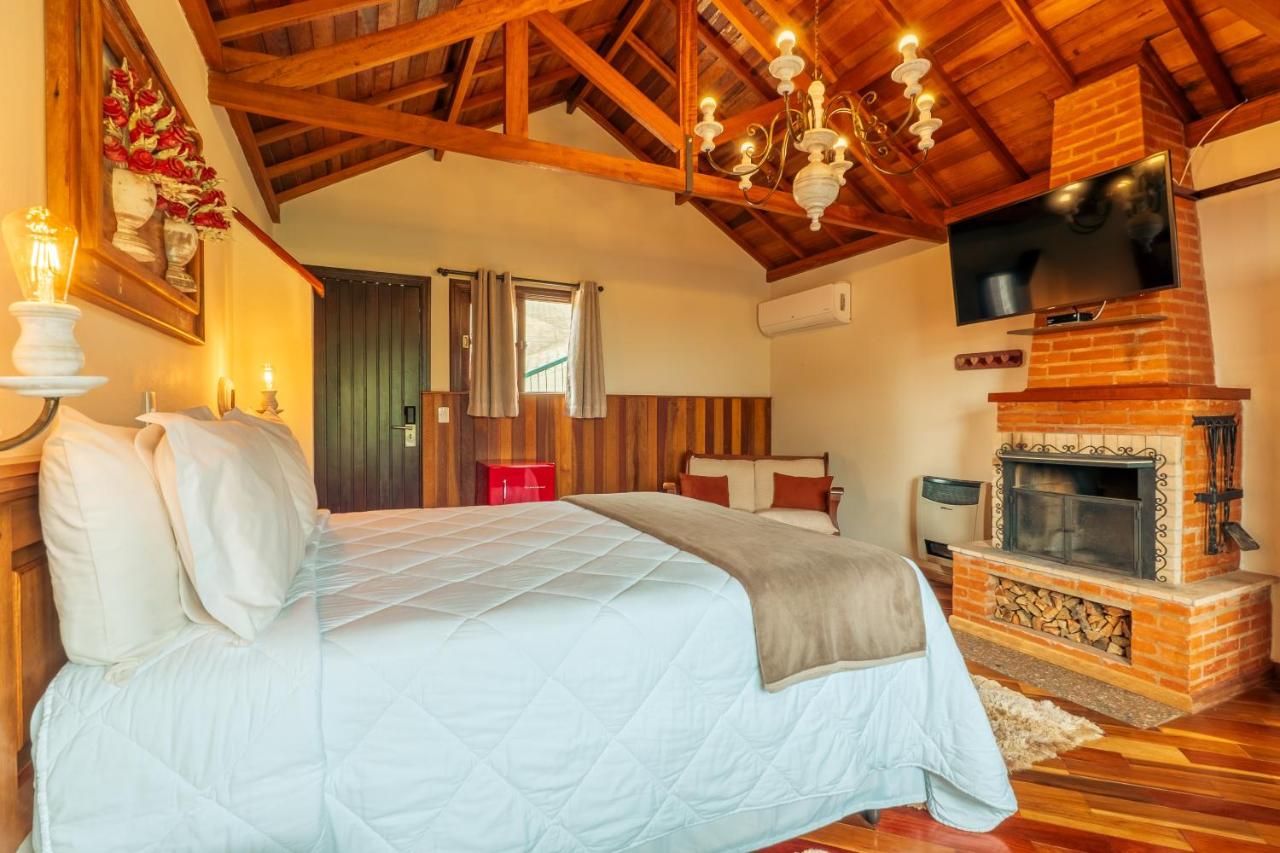 Chalet mit einem Whirlpool