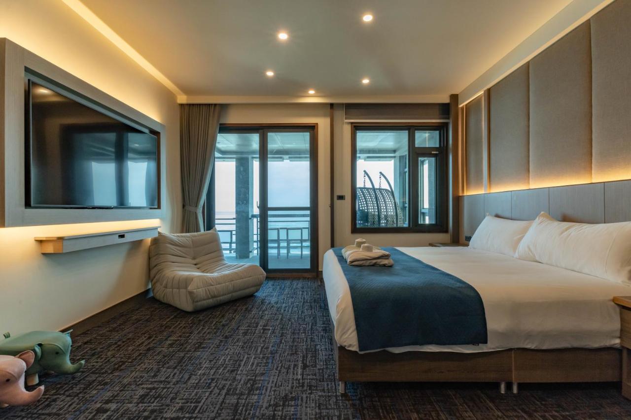 Deluxe Tweepersoonskamer met Balkon en Uitzicht op Zee