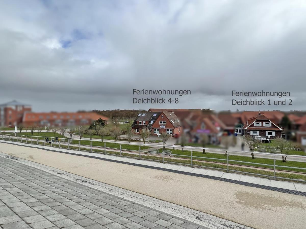 Deichblick 6 in Norddeich- Urlaub mit Meerblick am Strand - B&B