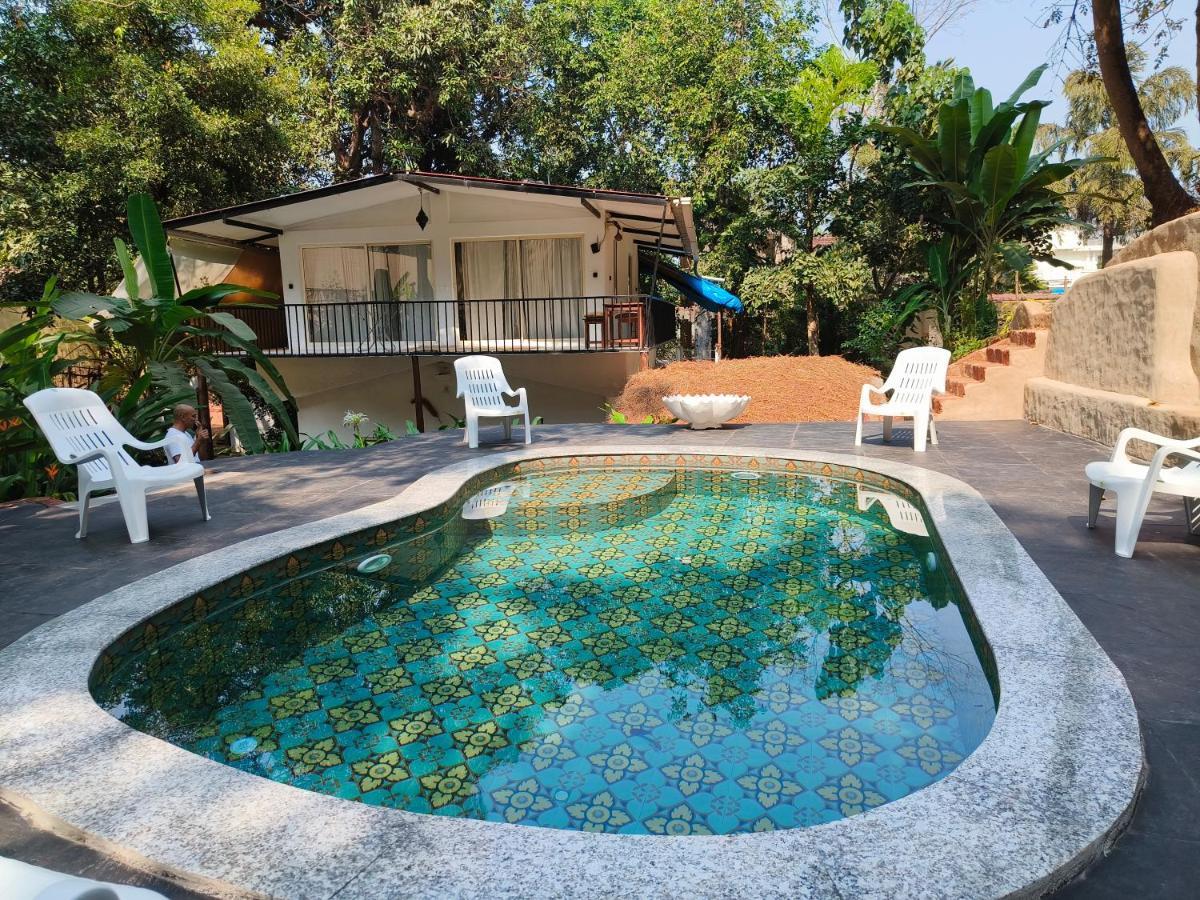 B&B Solim - Greek "Jungle Villa", Thalassa Road, Standing alone 3bhk villa with pool - Bed and Breakfast Solim