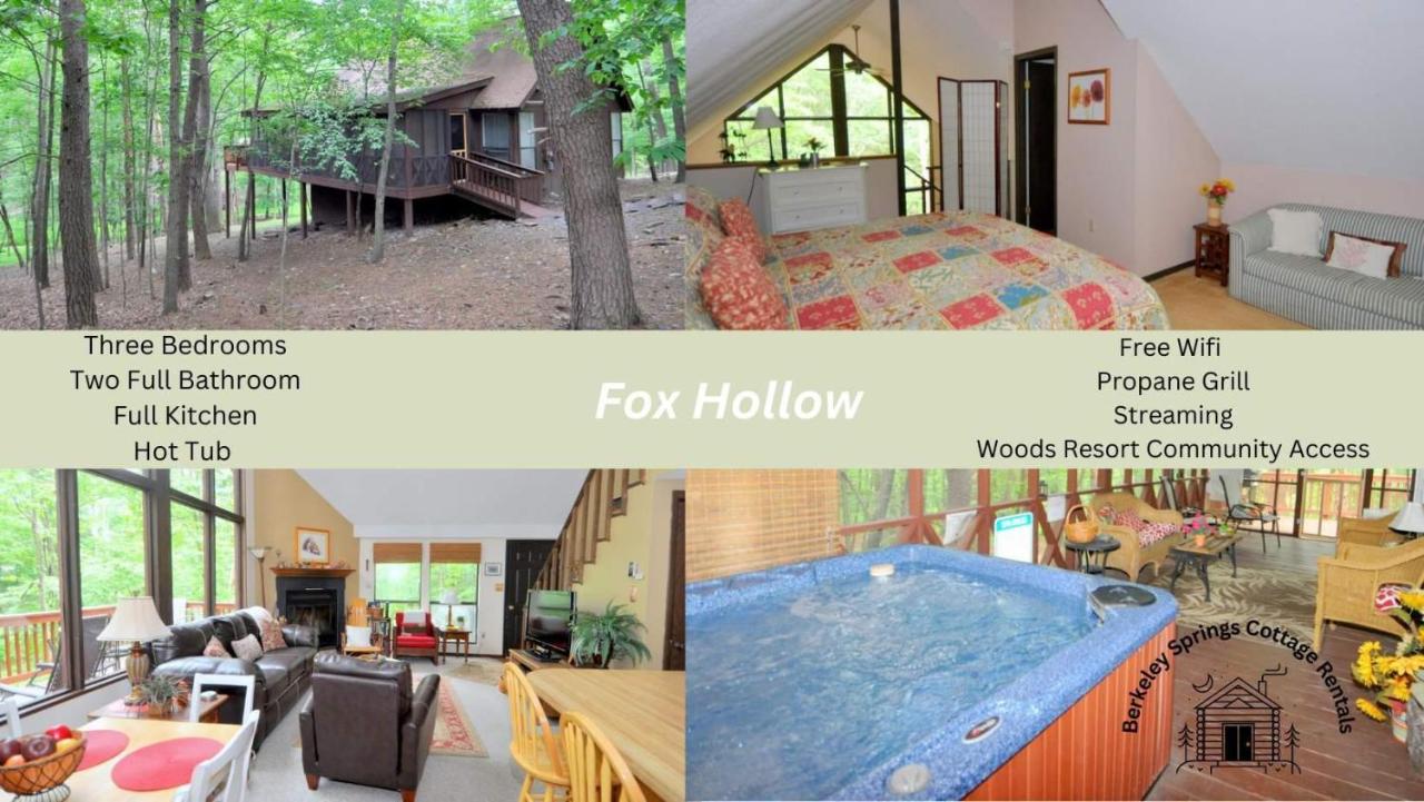 B&B Hedgesville - Fox Hollow - Cozy Den with a Hot Tub - Bed and Breakfast Hedgesville