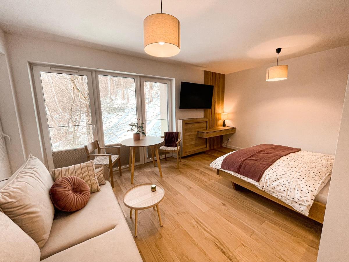 Apartament Cicha 16/ 7A - miejsce parkingowe w garażu - B&B Krynica-Zdrój