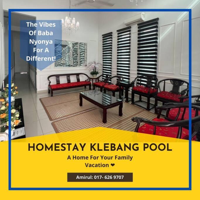 B&B Malacca - Homestay Klebang Pool - Bed and Breakfast Malacca