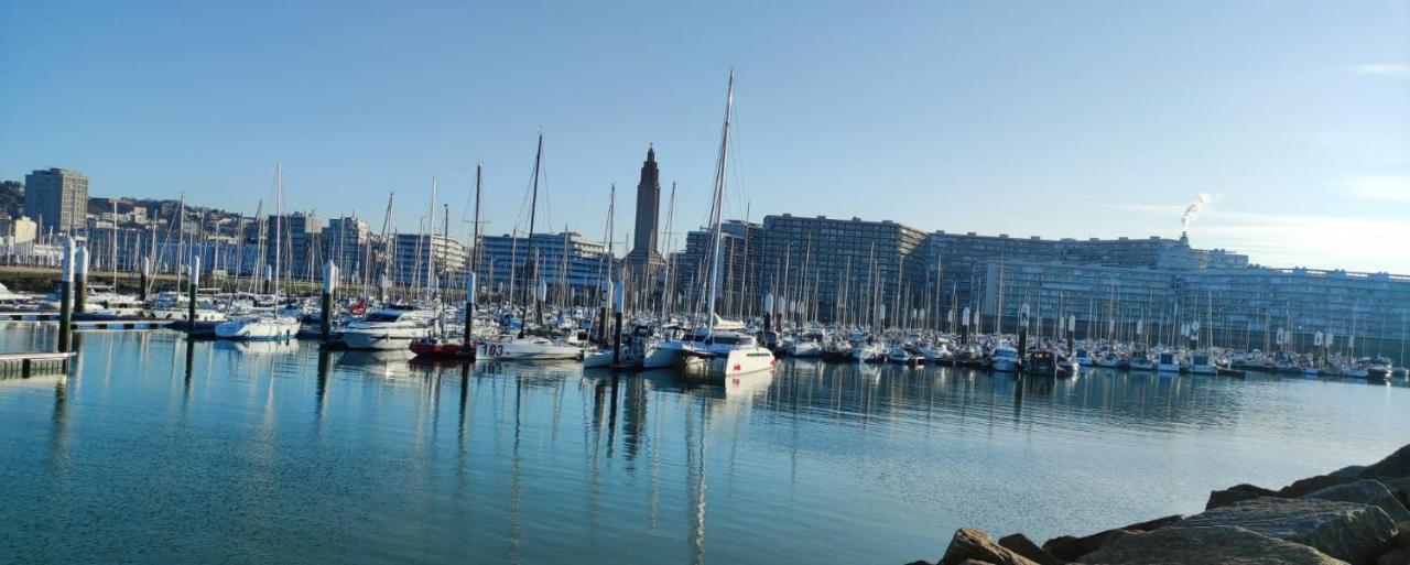 Vivez l'Horizon sur la mer - Vue mer - plage - Port de plaisance - Chambres d'hôtes Le Havre