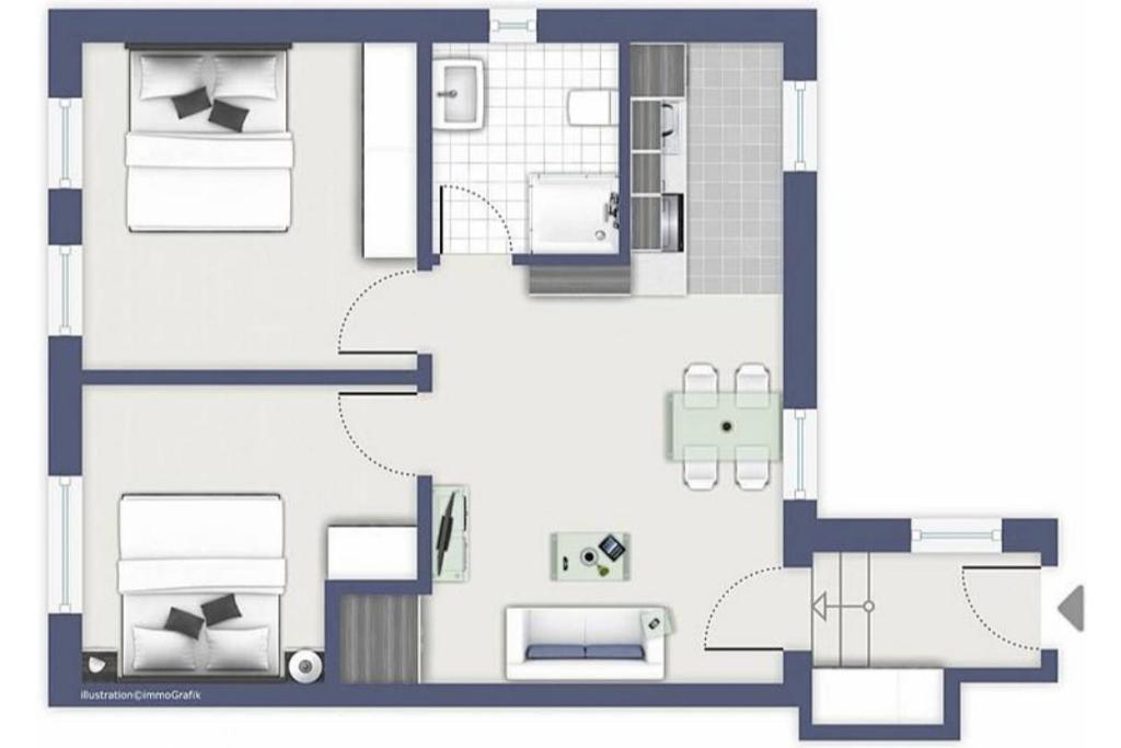 Villa Baltica Wohnung 02 - B&B
