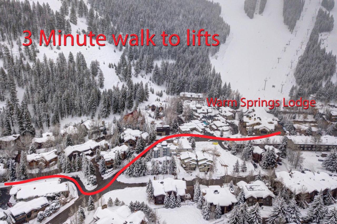 Luxe Prospector Condo Steps to Lift with Hot Tub - B&B Ketchum