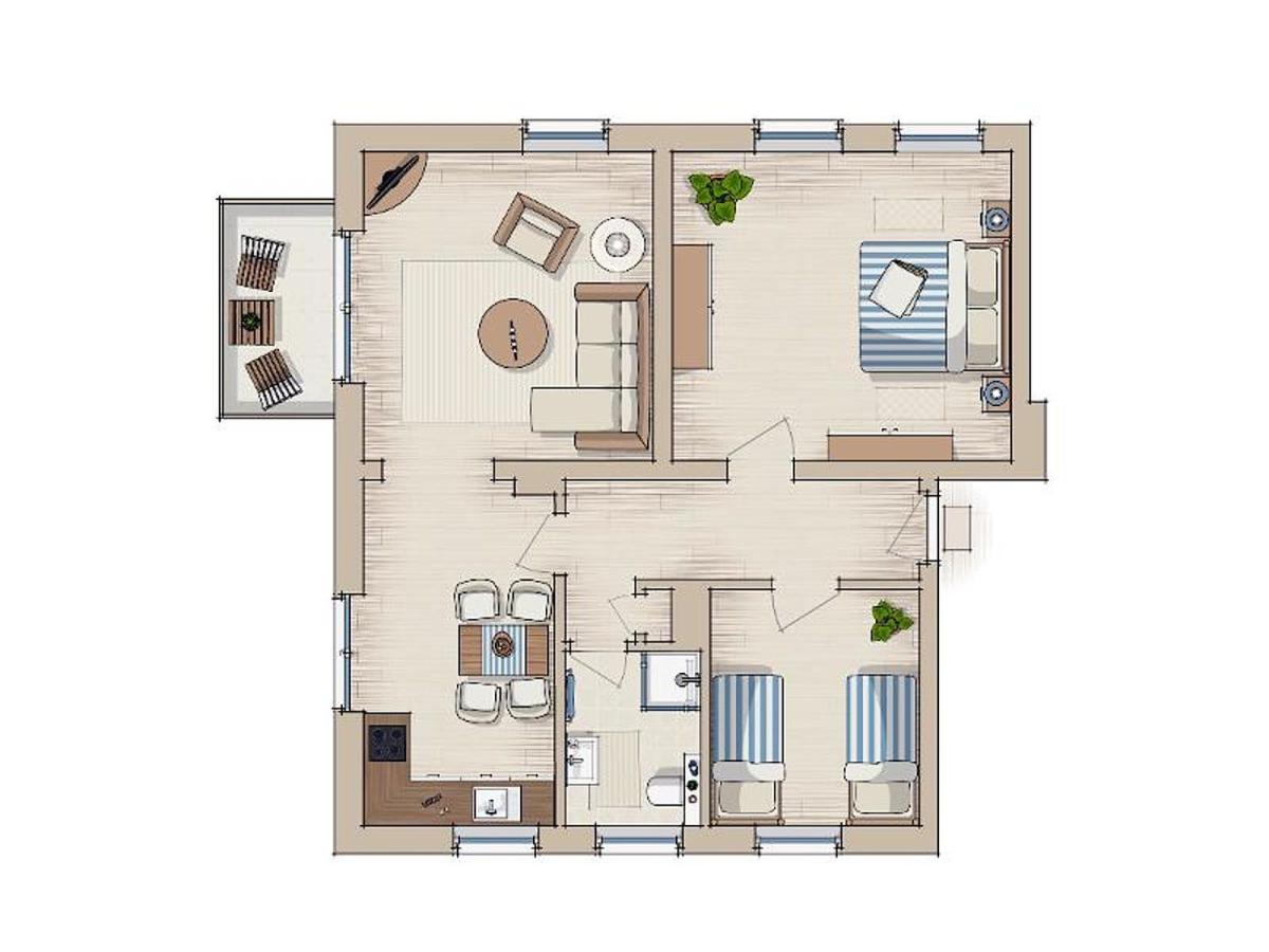 Haus Auguste, Haubentaucher - B&B