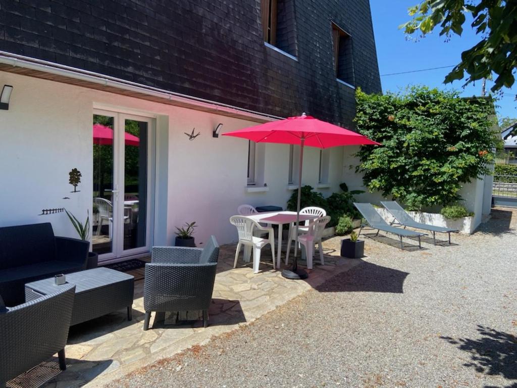 appartement "chez Luna" rez-de-jardin maison individuelle - Ferienwohnung
