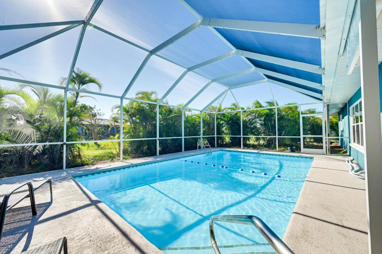 Florida Gulf Coast Getaway Pool and Screened Lanai! - B&B