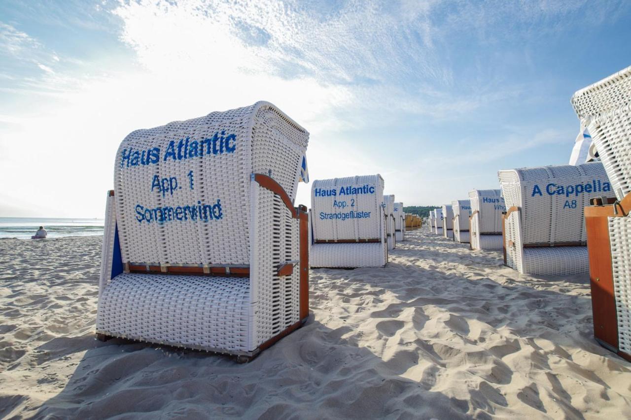 Sommerwind App1 - Strandpromenade seitlicher Meerblick, Strandkorb saisonal - Bed and Breakfast Ostseebad Binz