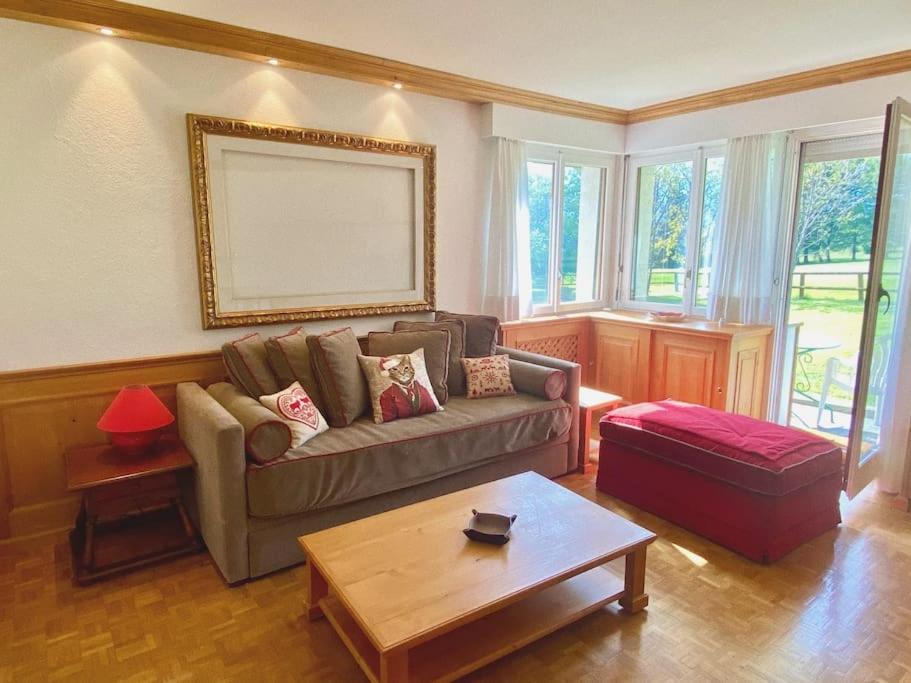 Appartement avec jardin à Crans-Montana - Ferienwohnung Crans-Montana