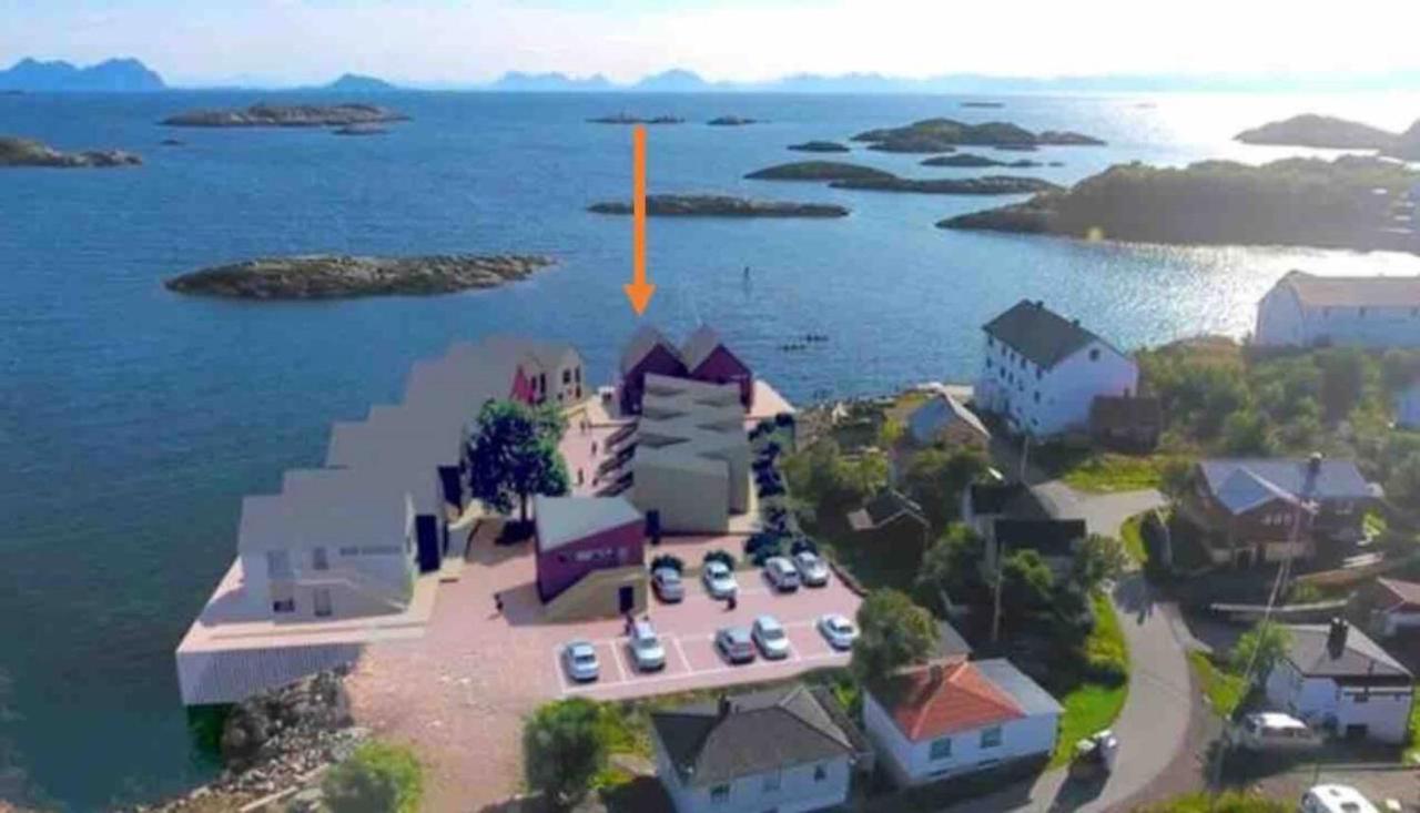 Waterfront apartment with panoramic sea view - Chambres d’hôtes Henningsvær