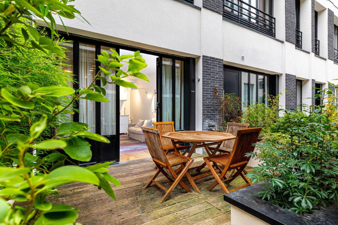 Quiet apartment with terrace&AC-Le Marais/Bastille - B&B