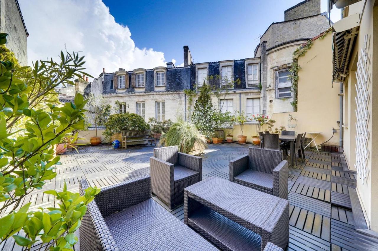 Lovely apartment with exceptional terrace - B&B Burdeos