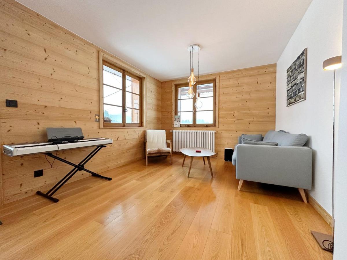 Appartement T4 au calme avec jardin et wifi, proche du centre et ski-bus - B&B Samoëns