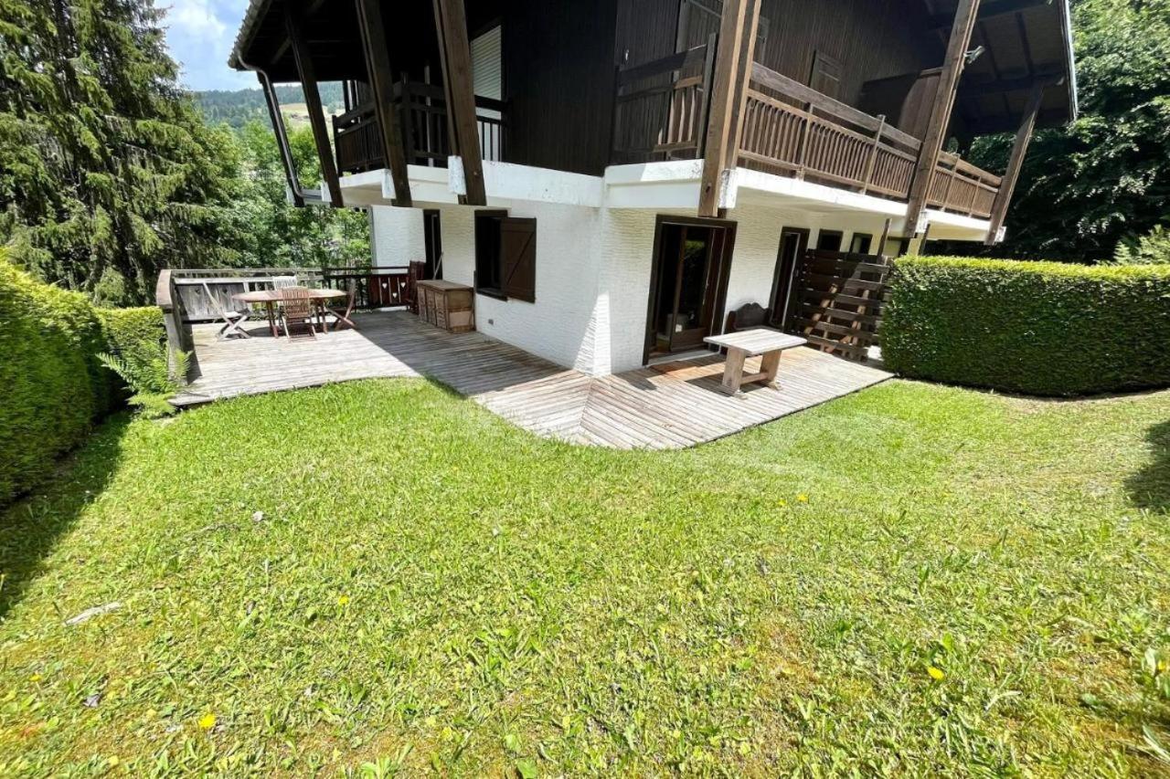 Megève Rochebrune, superbe appartement avec jardin - B&B