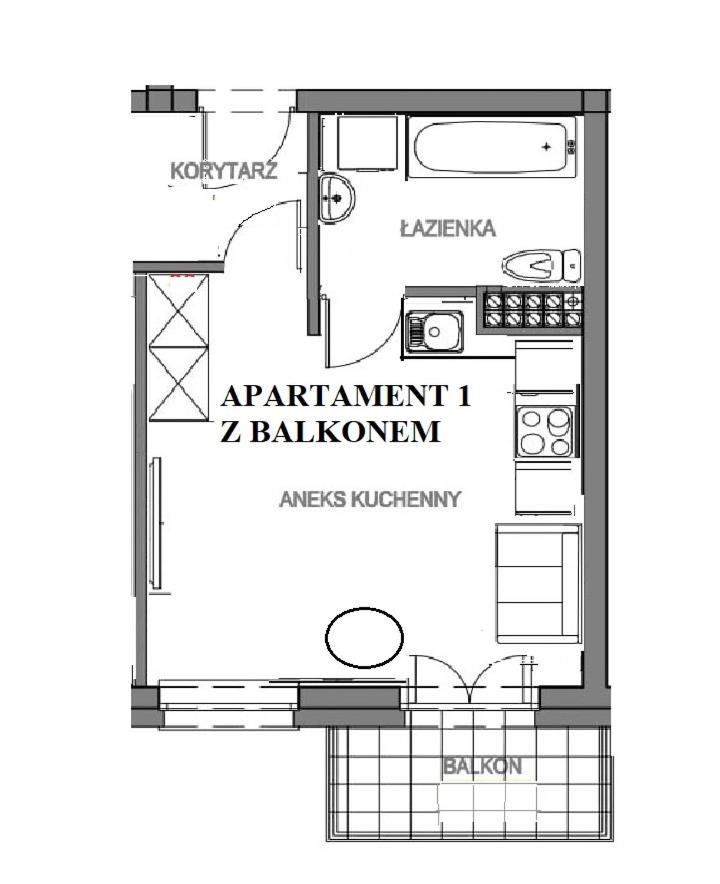 Apartment with Balcony