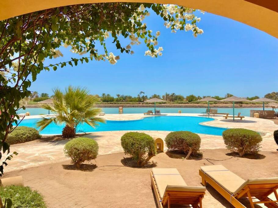 Magical 2BR Ground/Free Pool & Lagoon Access @ElGouna - B&B