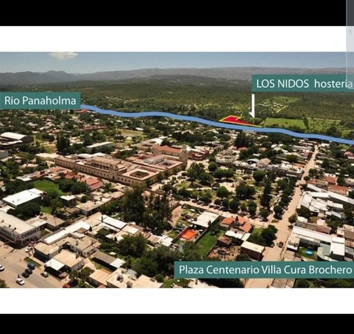 Los Nidos Dormis Habitaciones con baño privado 4 personas - B&B Villa Cura Brochero