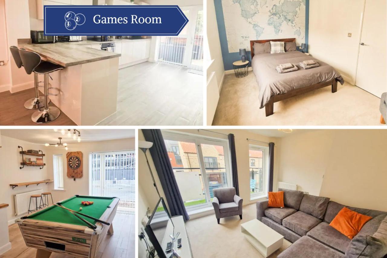 B&B Hull - Charming 2BR Townhouse with Games Room - Bed and Breakfast Hull