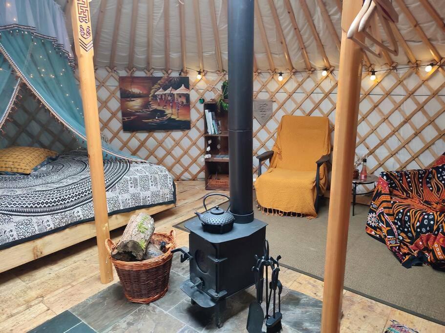 B&B Dolgellau - Pandy Farm Yurt - Panoramic mountain views within Snowdonia's National Park - 4x4 recommended - Bed and Breakfast Dolgellau