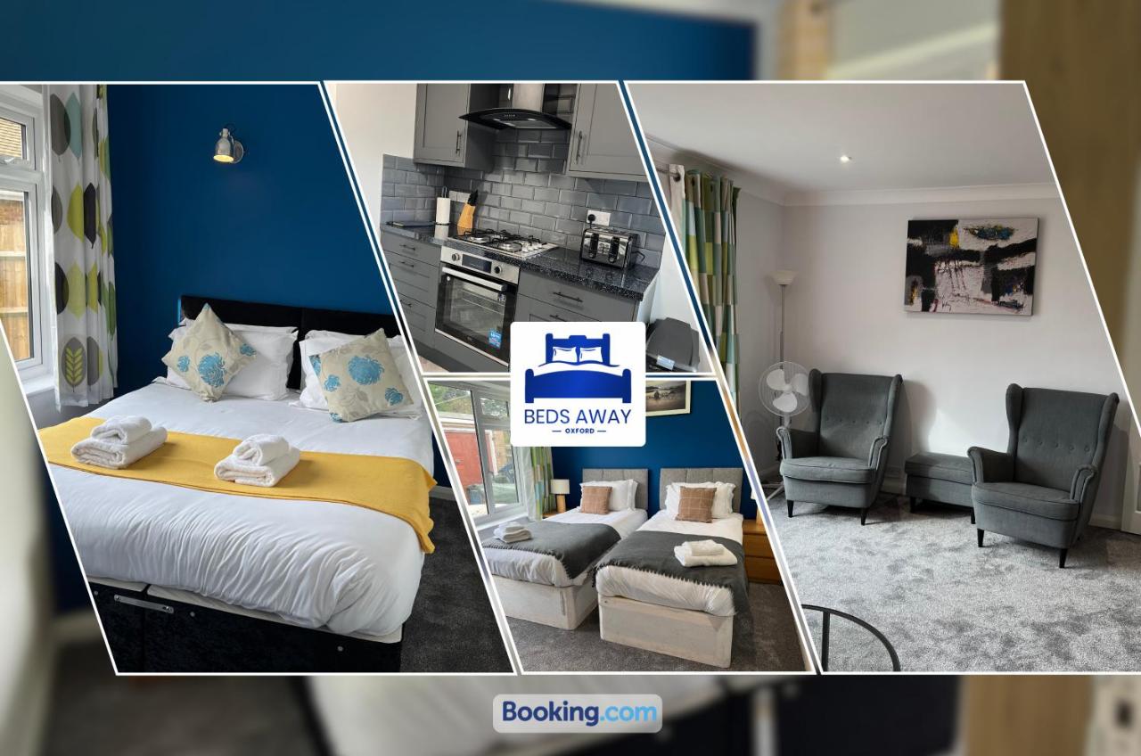 3 Bedroom Cosy Bungalow By Beds Away Short Lets & Serviced Accommodation Chalgrove With Outdoor Dining Area - B&B Chalgrove