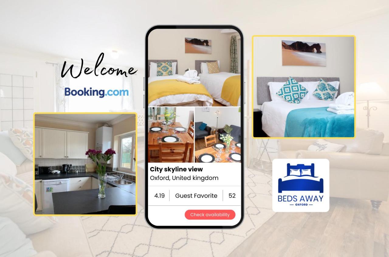 3 Bedroom House For Contractors By Beds Away Short Lets & Serviced Accommodation Oxford With Free Parking for 2 Cars - Chambres d’hôtes Oxford