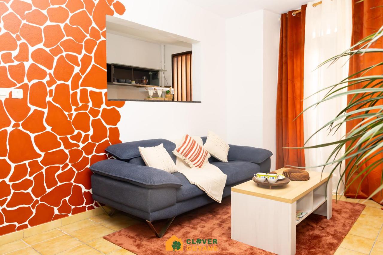 Le Lodge Safari - Centre-ville - Deux terrasses - B&B Cayenne