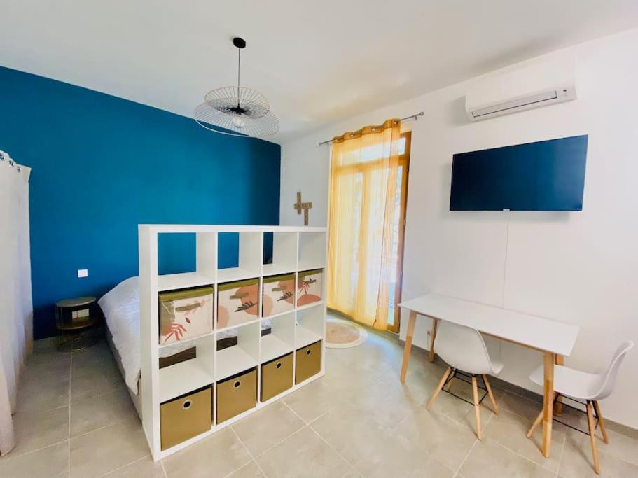 Grand studio pour 2 Perpignan Bir Hakeim - B&B Perpignano
