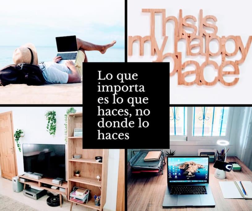 Bajo con porche en primera línea En Vera, Almeria - B&B Vera