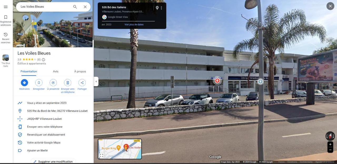 Appartement en Bord de mer - Côte d'Azur - Chambres d’hôtes Villeneuve-Loubet