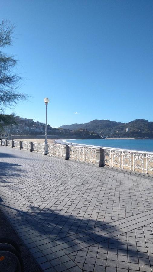 Apartamento frente a La Concha con terraza- Marina 4 - B&B San Sebastián