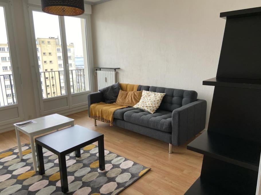 Appt 2 ch vue mer à 5' de la gare de BREST - B&B Brest