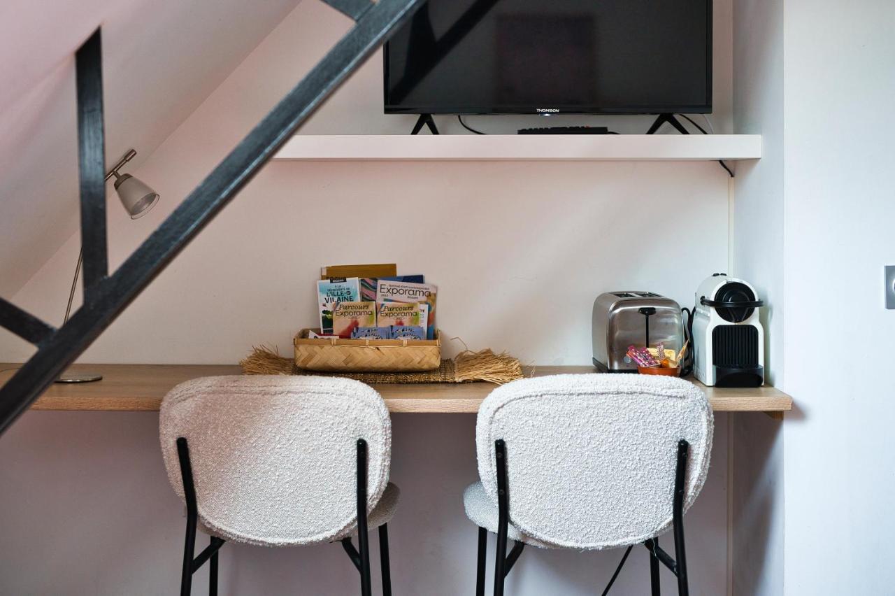 Charmant studio à deux pas de la gare - Le Nichoir - Chambres d’hôtes Rennes