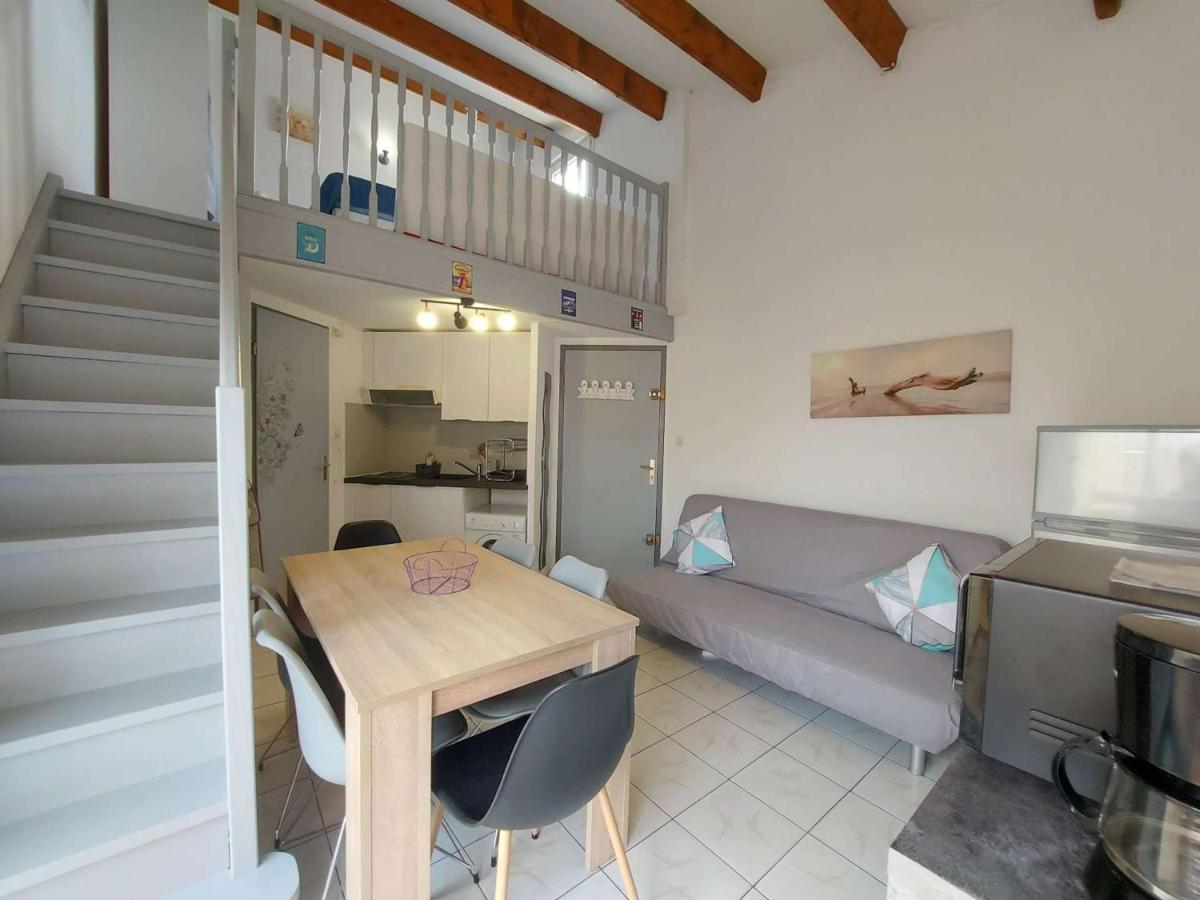 Appartement 2 pièces meublé avec mezzanine et terrasse, accès direct à la plage, parking inclus - FR-1-326-798 - Chambres d'hôtes Marseillan