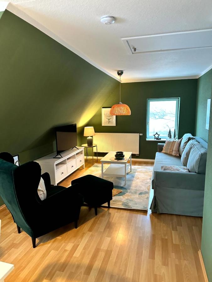 Apartment mit Gartenblick